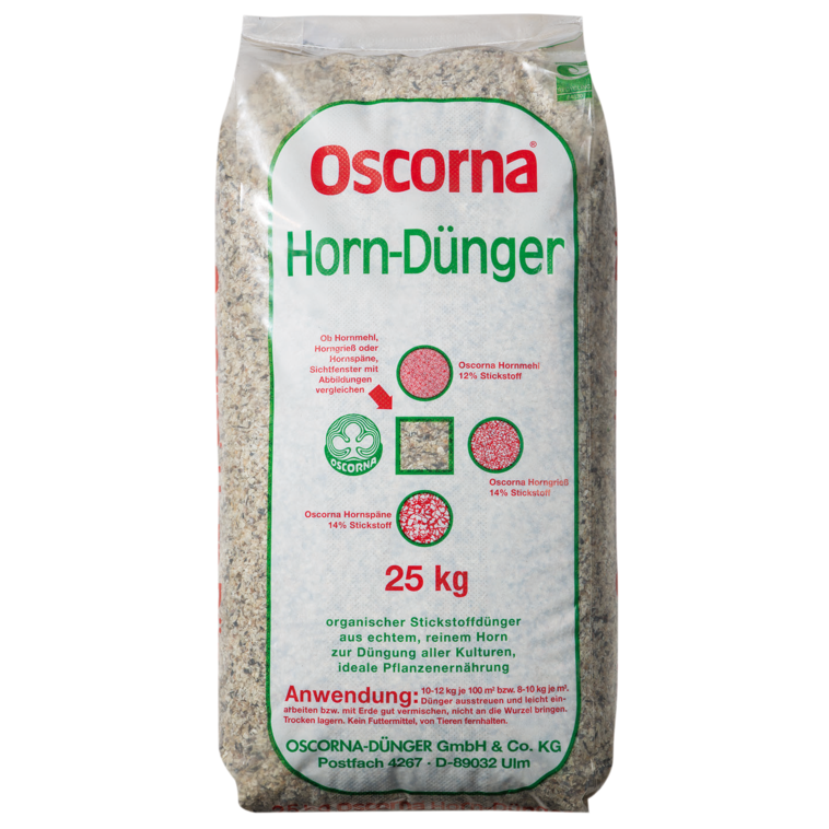 Oscorna Hornspäne 25 kg Lagerhaus Salzburg